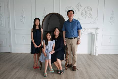 Jamie Kim and Family